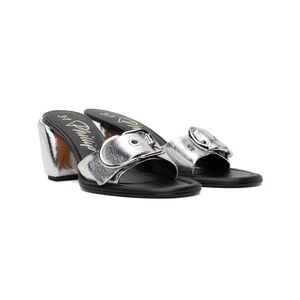 3.1 Phillip Lim Silver Naomi Mules
